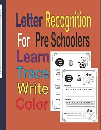 etter recognition for preschoolers LearnTraceWriteColor